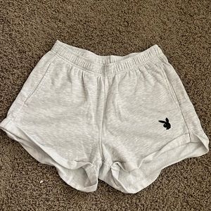 Playboy bunny sweat shorts from pac sun